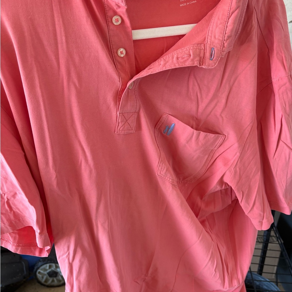 Men's Pink Polo Shirt